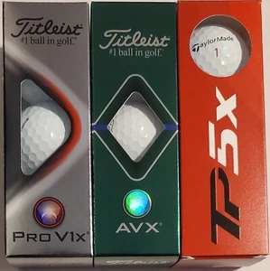 TITLEIST PRO V1X AVX TAYLOR MADE TP5X GOLF BALLS CHRISTMAS GIFT STOCKING STUFFER - Picture 1 of 7