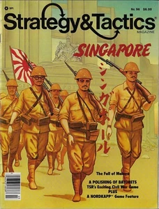 Strategy & Tactics S&T #96 Singapore - Autunno della Malesia non perforato - Foto 1 di 9