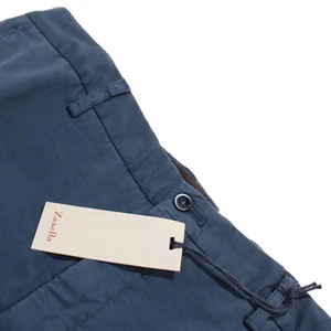 Zanella Neu mit Etikett Chinohose/Freizeithose Größe 36 US Noah in einfarbig blau Baumwollmischung - Bild 1 von 12