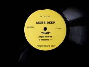 MOBB DEEP - Scam (4 mixes) EC rap hip-hop '00 DJ's only promo 12-inch Nr MINT - Picture 1 of 2