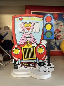 Lampada tavolo Macchina Pink panther Pantera Rosa Linea Zero Vintage - Picture 1 of 2