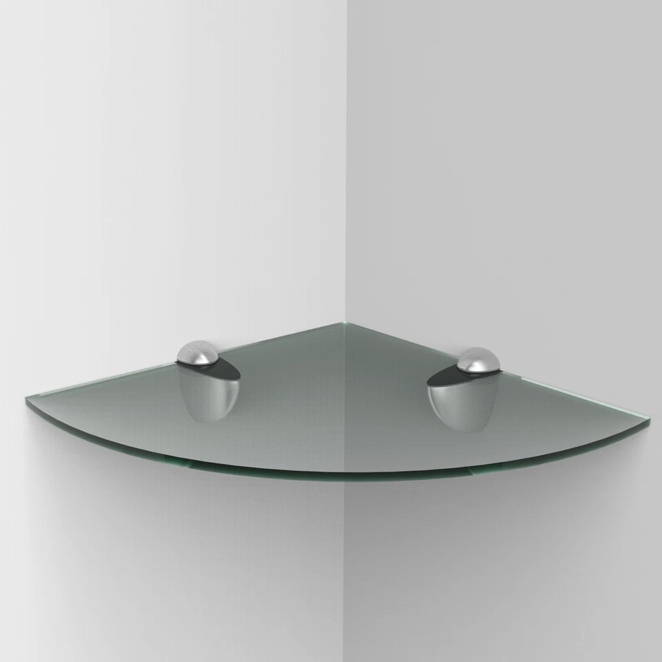 Scaffale e fissaggi di sicurezza angolare in acrilico per espositori casa o vendita al dettaglio - Immagine 1 di 1