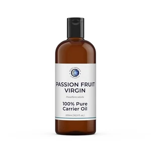 Mystic Moments | Passionfruit Virgin Carrier Oil - 100% Pure - 500ml - Picture 1 of 6