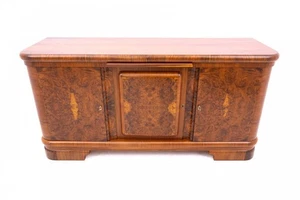 Große Art-déco-Kommode, Polen, 1940er Jahre. - Bild 1 von 14