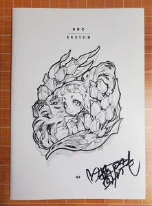 Rose Besch Band 03 Skizzenbuch signiert auf New York Comic Con - Bild 1 von 5