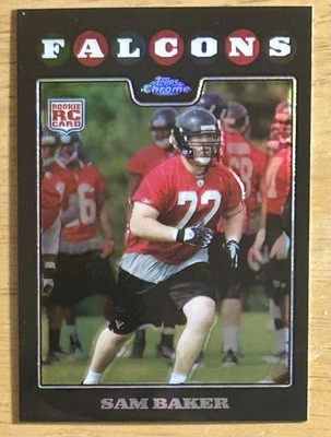 2008 Topps Chrome Refractor #TC223 Sam Baker - Image 1 of 2