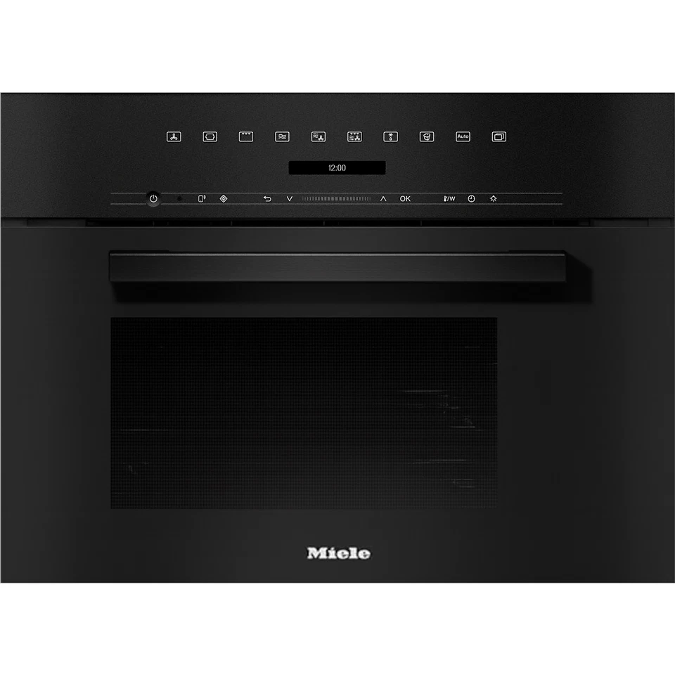 Miele H7240BM Einbau Kompakt Backofen mit Mikrowelle 43L 60x45cm Schwarz - Bild 1 von 1