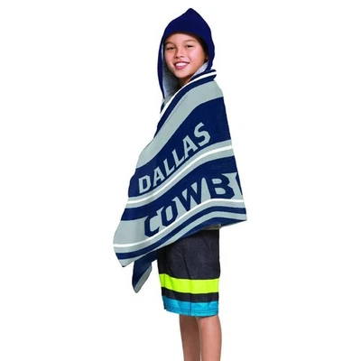 Northwest The Company NFL Dallas Cowboys Youth Hooded Beach Towel 21" x 51" New - Image 1 of 2