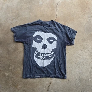 VTG 2004 Misfits Double Sided Band Graphic Shirt - Mens L - Picture 1 of 6