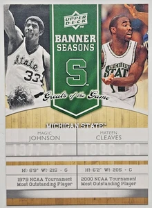 2009-10 Upper Deck Greats of the Game Mateen Cleaves Magic Johnson #130 HOF - Picture 1 of 2