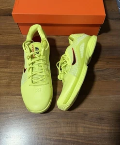 Nike Vapor 12 Hypersmash Light Lemon Twist/Light Crimson/White/Black Men’s Sz 11 - Picture 1 of 12