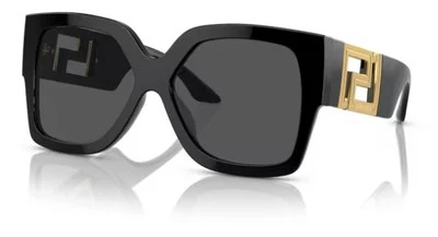 Gafas de sol Versace VE4402 GB1/87 marco negro/lentes gris oscuro Foto 1 de 4