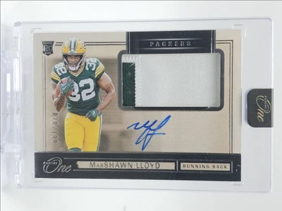 MARSHAWN LLOYD 2024 PANINI ONE RPA ROOKIE PATCH PACKERS RC AUTO /199 Q2682 - Image 1 of 2