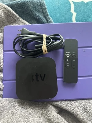 Apple TV 4K 1st Generation  Model A1842 Black - Image 1 of 2