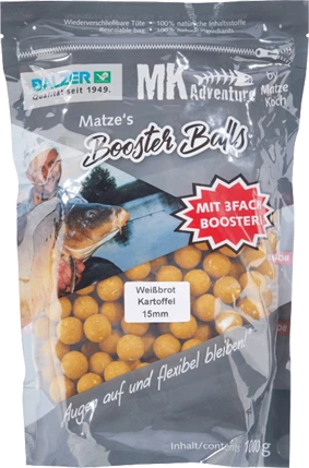 Balzer Boilies MK Booster Balls 20mm Weißbrot/Kartoffel - Bild 1 von 1