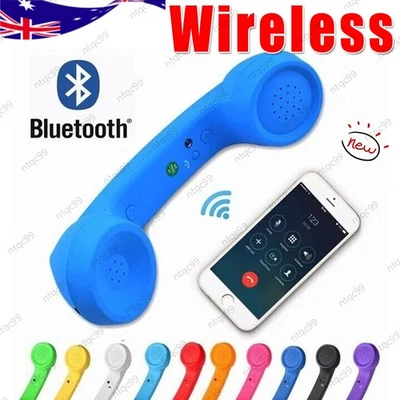 Wireless Retro Radiation Proof Telephone Handset Phone Receiver Android iPhone - image 1 of 4