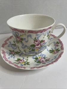 Trousseau by Roy Kirkham England FINE Bone China Tasse & Untertasse EINGESTELLT/RAR - Bild 1 von 8