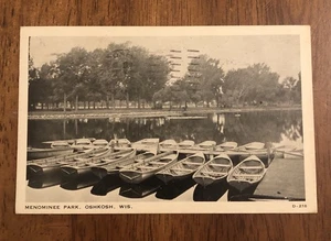 Menominee Park, Oshkosh, Wisconsin. Postkarte (WP8) - Bild 1 von 2