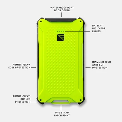 Dark Energy Poseidon Pro Portable Fast Charger PowerBank Android iPhone 10200mAh - Image 1 of 4