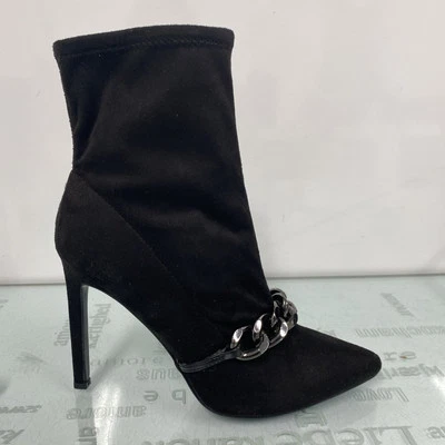 Botín negro Nine West Timbaa 2 mujer talla 7M, usado. Foto 1 de 4