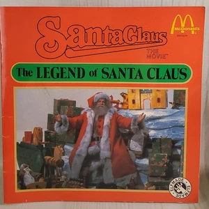 1985 Santa Claus The Movie The Legend Of Santa Claus  Storybook From McDonald's  - Picture 1 of 8