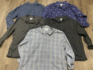 5 Harbor Bay HB Herren Hemd mit Knopfleiste kariert mehrfarbig langarm Größe 1XL - Bild 1 von 4