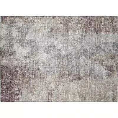 Accord Multi 1 ft 8 pulgadas X 2 pies 6 pulgadas Alfombra lavable abstracta de interior/exterior Foto 1 de 4