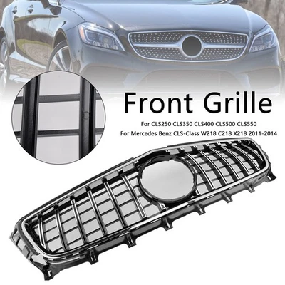 Front Grill Grille Fit Mercedes-Benz CLS W218 ClS350/500/550 2011-2014 - Image 1 of 4