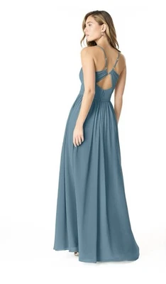 AZAZIE CORA Bermuda A-Line Pleated Chiffon Dress Size 4A Bridesmaid Gown Formal - Image 1 of 4