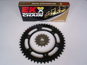 BMW F650 FUNDURO 96-2000 NEW 15/47 SPROCKET & EK SRO6 O-RING CHAIN SET KIT - Picture 1 of 5