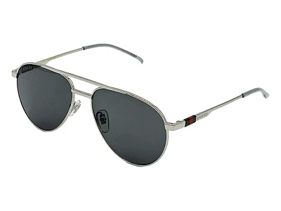 Gafas de sol GUCCI GG1679S-001 montura plateada/gris tintadas Foto 1 de 4
