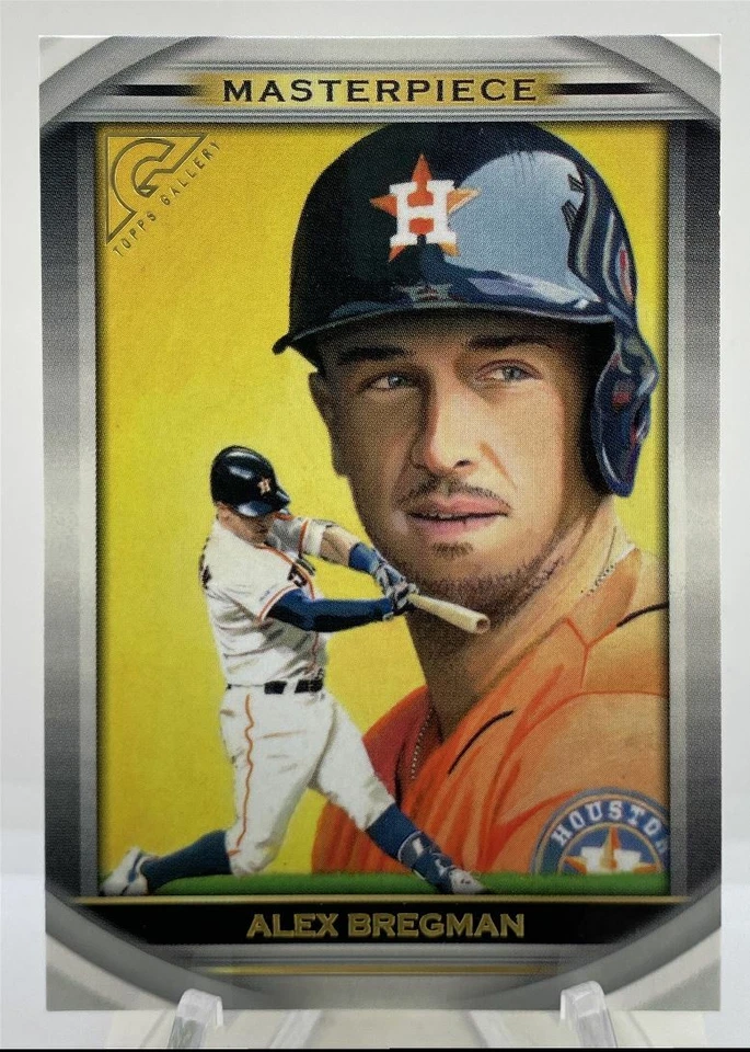 2019 Topps Gallery Masterpiece Alex Bregman Houston Astros #MP-11 - Image 1 of 2