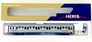 HERIS H0 Nr. 18001 INOX-Schlafwagen der SNCF; WI P-C.I.W.L.; Ep. III (M832) - Bild 1 von 7