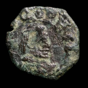 1661, 4 Maravedis Philips IV a martillo, Sevilla Mint - 14 mm / 1,02 gr. - Imagen 1 de 3