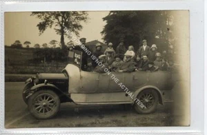 (Gc2877) RPPC, Charabang Trip to Keswick, Yorkshire c1910 - Imagen 1 de 4