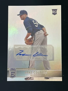 2022 Panini Chronicles Elite Autographs #48 Jake Cousins RC Rookie Card Auto - Picture 1 of 2