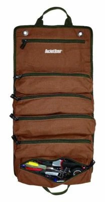 BUCKET BOSS 74004 CANVAS DUCKWEAR SUPER ROLL ZIPPERED TOOL ROLL - BRAND NEW - Image 1 of 2