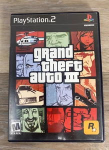 Grand Theft Auto III 3 Sony PlayStation 2 PS2 - Completo en caja original - Imagen 1 de 8