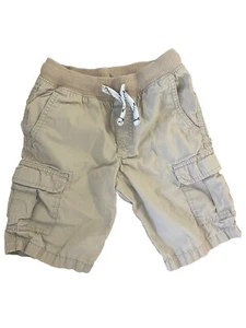 Carters Boys Size 6 Khaki Cargo Shorts 100% Cotton - Picture 1 of 10