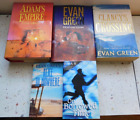 Evan Green  X 5 - Adam's Empire / Alice to Nowhere / Dust and Glory / Clancy's