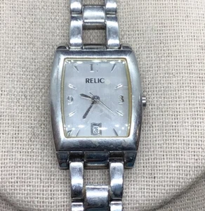 Ladies Relic Stainless Steel Wrist Watch "AS IS" Parts/Repairs W909 - Picture 1 of 5