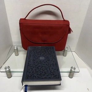 The Holy Bible KJV Red Letter Ed 2017 Thomas Nelson Reference Giant Print W/Case - Imagen 1 de 9