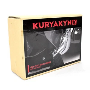 KURYAKYN, Tourtech Cruise Peg Mount, Adjustable, Short, Chrome, (KUR4520) - Foto 1 di 7