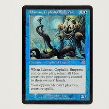 1x Foil Llawan, Cephalid Empress Torment x1 MTG Moderately Played Magic (1)