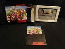 Super Mario Kart (Super Nintendo SNES, 1992) Complete CIB Nice SHAPE ! New BOX