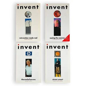 HP Invent Magazine Lot of 4 Nov/Dec 2000 - May/June 2001 EX - Imagen 1 de 9