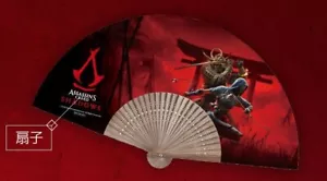 Videojuego Assassin's Creed Shadows Japón Bonus Original Hand Fan Ubisoft - Imagen 1 de 5