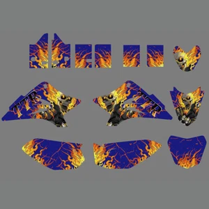 Graphics Stickers Fender Decals For Yamaha TTR 50 TTR50 2006-2015 - Picture 1 of 1