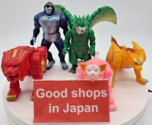 BANDAI Power Rangers Lost Galaxy Gingaman Ginga 5 Star Beasts Set NO BOX - Picture 1 of 16