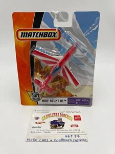 Matchbox Sky Busters MBX Metal #6 MBX Stunt XT Airplane Red/White WW7 - Picture 1 of 7